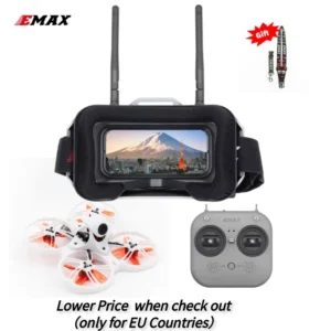 Emax Tinyhawk III 3 RTF Kit FPV Racing Drone F4 15000KV RunCam Nano 4 25-100-200mW VTX 1S-2S FrSky D8 RC Airplane Quadcopter