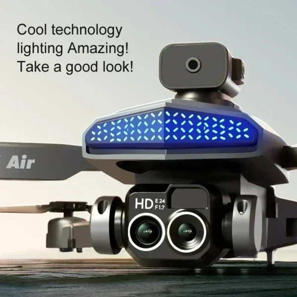 New D6 8K Drone Professional HD Dual Camera Optical Flow Localization Obstacle Avoidance WIFI FPV RC Foldable Quadcopter Toys - Image 3