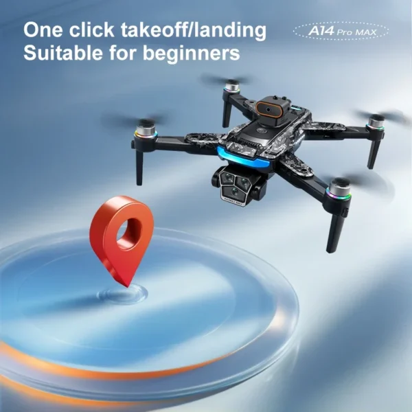 For Xiaomi A14 PRO MAX Drone Remote control with screen 8K 5G GPS Professional HD Aerial Photography Quadcopter Brushless drone - Image 4