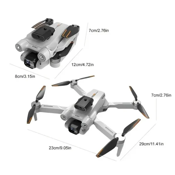 S1S Drone 5G Wifi 4K Professional 8K HD Camera Brushless 360° Obstacle Avoidance Optical Flow RC Foldable Quadcopter Toys Gifts - Image 2