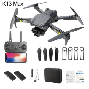 New K13 Drone 4k Professional 8k HD Triple Camera FPV Gesture Photography Aerial Aerial Photographer Foldable Quadcopter