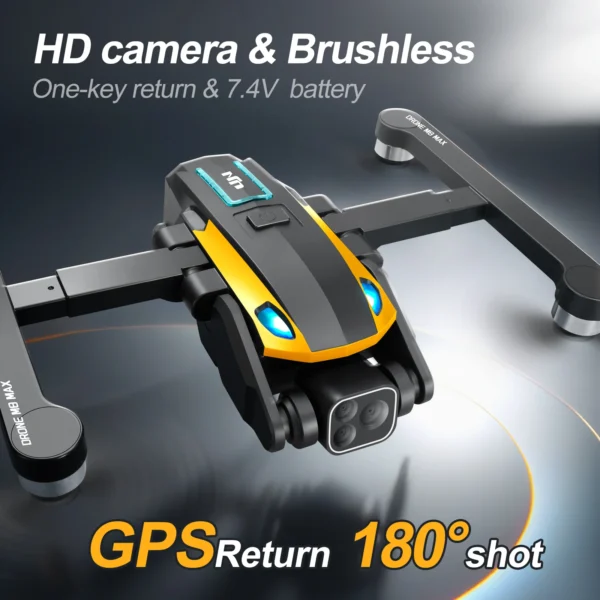 2024 M8Pro RC Drone 4K Professinal With 1080P Wide Angle HD Camera Foldable Helicopter WIFI FPV Height Hold Gift Toy - Image 5