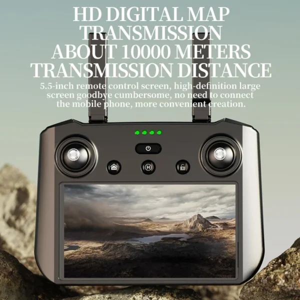 Teeggi KF104 MAX2 GPS Drone 4k Profesional 3-Axis Gimbal 360° obstacle avoidance 6KM Foldable RC with screen RC Quadcopter Dron - Image 6