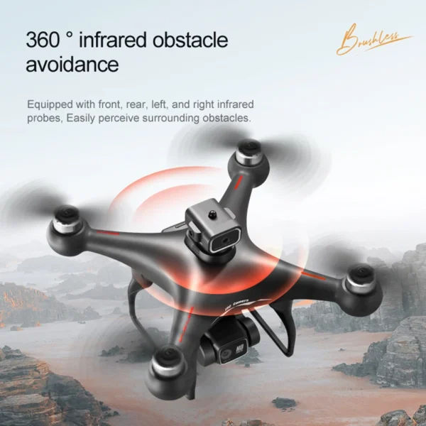 S116 MAX Drone WIFI FPV Professional 5G HD Dual ESC Camera Optical Flow Brushless 360° Obstacle Avoidance RC Dron Toys - Image 6