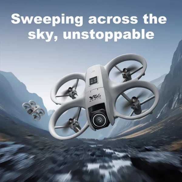 Xiaomi V66 Mini Drone 8K Profession HD Wide Angle Camera WiFi FPV RC Dron Height Keep Helicopter Foldable Quadcopter Kids Toys - Image 4