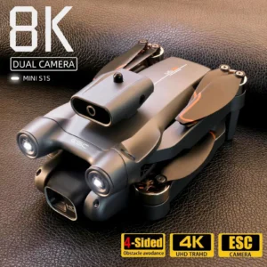 S1S Mini Drone with 4K HD Camera Brushless Optical Flow Intelligent Obstacle Avoidance Foldable RC Quadcopter Gift Small Dron