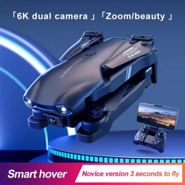 NEW V13 Mini Drone 4K HD Professional With 1080P Dual Camera 2.4G WIFi FPV Dron Foldable RC Quadcopter Gift Toy - Image 6