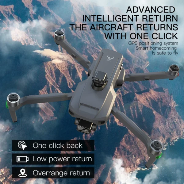 Teeggi SG909 MAX GPS Drone With 4K Camera 6KM Touch Screen RC Profesional Drone 360° obstacle avoidance Foldable RC Quadcopter - Image 5