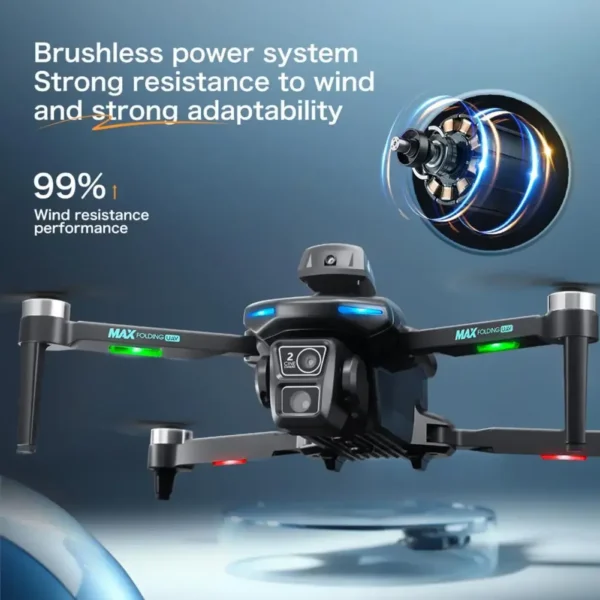 Remote Control Handle Max Drone Brushless Motor 8K Professional Dual HD Aerial Photography FPV Obstacle Avoidance Quadrotor - Image 3