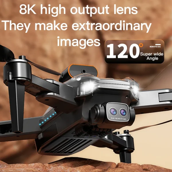 P11 Pro Max Brushless GPS Rc Drone 8k Pixels 4k Hd Dual Camera Rc Airplane 360 ° All-round Laser Obstacle Avoidance Mini Drone - Image 6