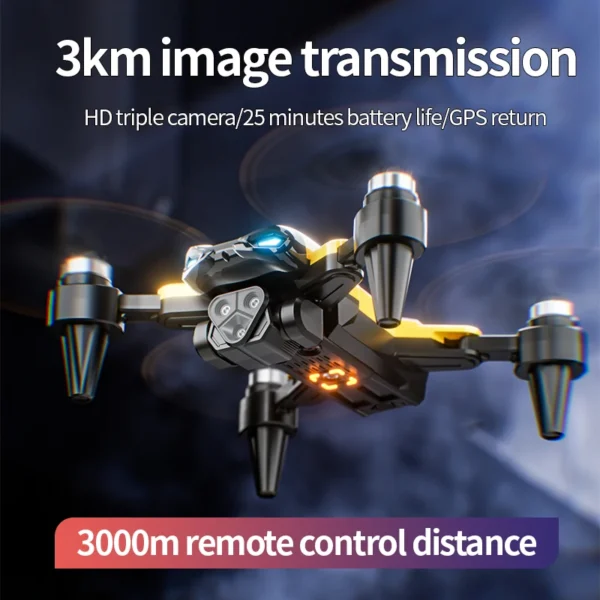 KBDFA New M5 Max Drone 8K Professinal 4K HD Camera Wide Angle Optical Flow Localization Brushless Motor RC Quadcopter Apron Sell - Image 4