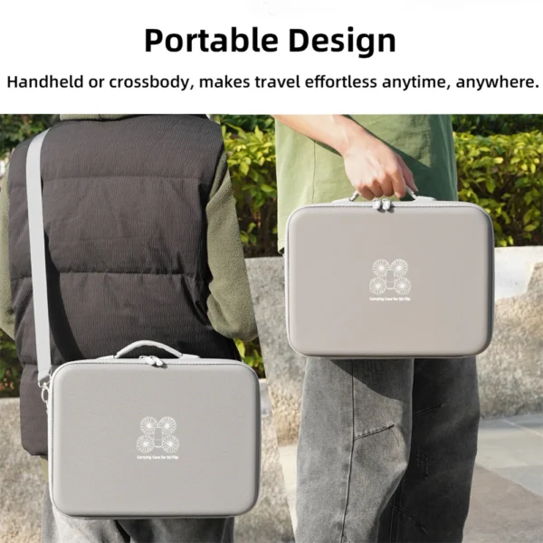 For DJI FLIP Storage Bag Portable Carrying Case Shockproof Travel Storage Bag Hard Shell Waterproof Protective Case for DJI Flip - Image 3