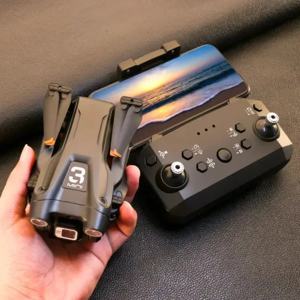 Drone Z908 Pro Max Obstacle Avoidance Brushless Motor HD Dual Lens ESC Professional WIFI FPV 4 Axis Folding RC Quadcopter Toy - Image 3