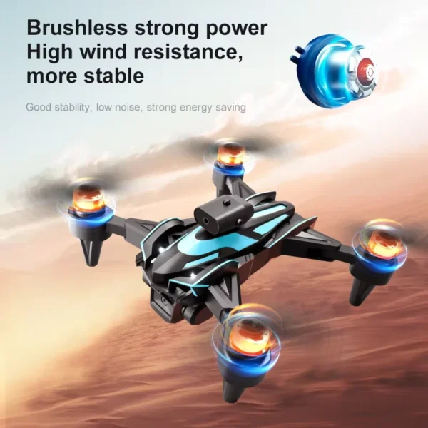 Newest K12 MAX Mini Drone - 4K Triple Camera with Obstacle Avoidance, Brushless Motor, Foldable RC Quadcopter for Adults/Kids - Image 3