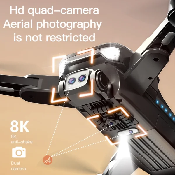 P11 Pro Max Brushless GPS Rc Drone 8k Pixels 4k Hd Dual Camera Rc Airplane 360 ° All-round Laser Obstacle Avoidance Mini Drone - Image 3