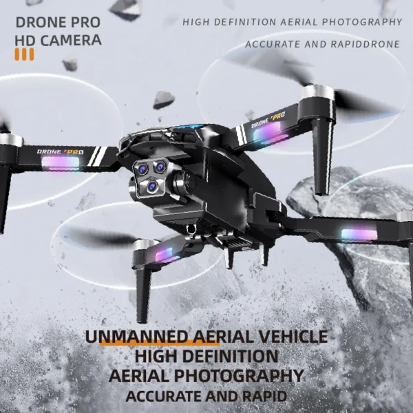 New K706 Drone Professional Dual Camera With 1080P WIFI FPV HD Aerial Photography Wide Angle Brushless RC Foldable Quadcopter - Image 3