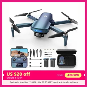 Holy Stone HS360S GPS Drone, 4K UHD Camera, 249g, 10000 Feet Video, Auto Return, Follow Me, Brushless Motor,C0.