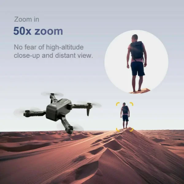Quad air Drone RC Drone 4K HD Dual Camera WIFI FPV KK1 2 x Battery Rc Quadcopter - Image 2