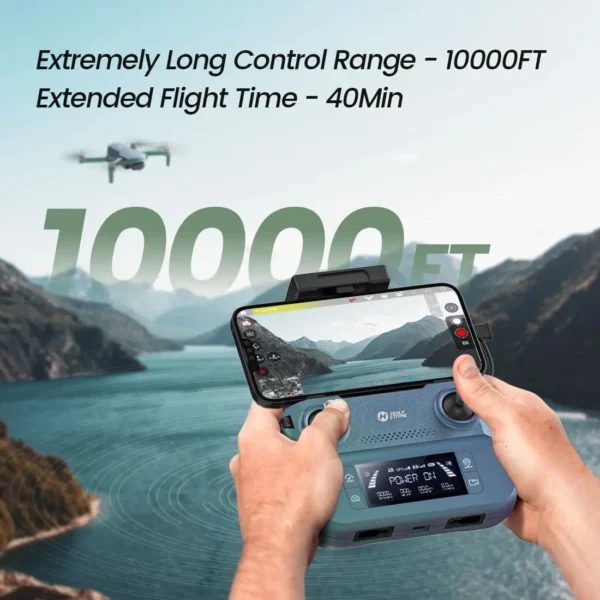 Holy Stone HS360S GPS Drone, 4K UHD Camera, 249g, 10000 Feet Video, Auto Return, Follow Me, Brushless Motor,C0. - Image 3