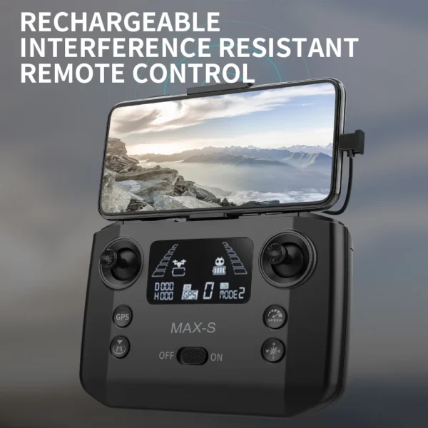 KF101 MAXS GPS Drone 4K Camera 3-Axis Gimbal Brushless Anti-Shake EIS HD Camera Drone 3KM Flight RC Drone Ship from US - Image 5