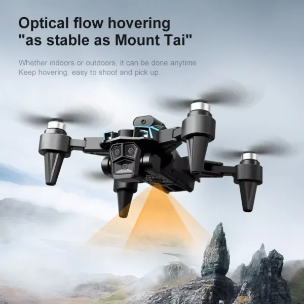 Newest K12 MAX Mini Drone - 4K Triple Camera with Obstacle Avoidance, Brushless Motor, Foldable RC Quadcopter for Adults/Kids - Image 4