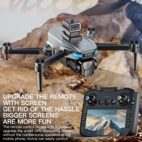 Mini Drone Professional GPS HD Camera Drones 5G WIFI FPV Video 4k UAV 4.5 inch large screen remote control RC Dron SG109 PRO MAX - Image 2