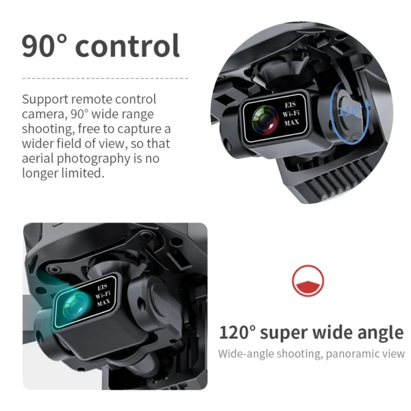 KF101 MAXS GPS Drone 4K Camera 3-Axis Gimbal Brushless Anti-Shake EIS HD Camera Drone 3KM Flight RC Drone Ship from US - Image 6