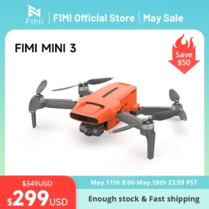 FIMI MINI 3 new drone 4K 60fps AI Super Night Video 9km range 3-axis Gimbal 249g Ultralight design smart tracking mini pro drone