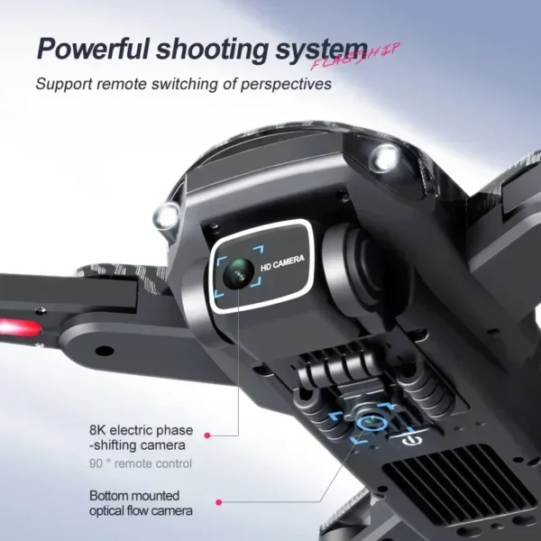 NEW K611 MAX Drone 8K Professional HD Dual Camera Obstacle Avoidance Brushless Motor 4K Foldable Quadcopter RC Dron Toys Battery - Image 6