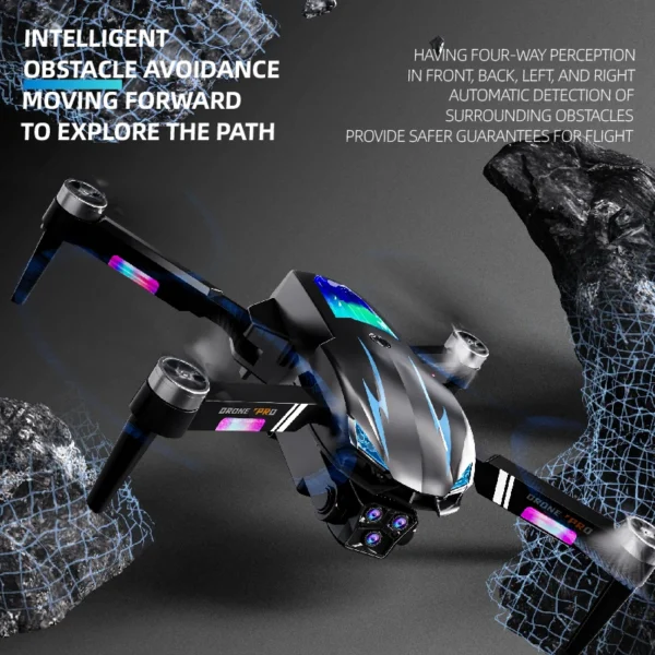 New K706 Drone Professional Dual Camera With 1080P WIFI FPV HD Aerial Photography Wide Angle Brushless RC Foldable Quadcopter - Image 5