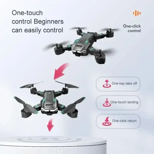New S6 RC Drone G6 Professional 8K HD Camera Obstacle Avoidance Optical Flow Foldable 5G GPS Quadcopter for Aerial Photography - Image 5