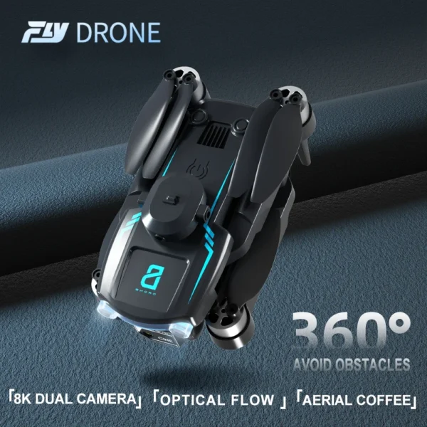 F169 8K Rc Drone 4k Professional Camera 2.4G WIFI Obstacle Avoidance Helicopter Remote Control Quadcopter RC Toys - Image 5