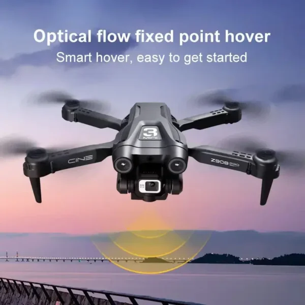 Drone Z908 Pro Max Obstacle Avoidance Brushless Motor HD Dual Lens ESC Professional WIFI FPV 4 Axis Folding RC Quadcopter Toy - Image 5