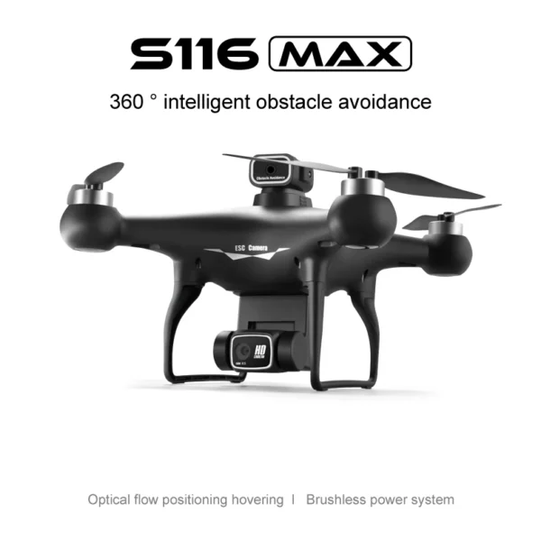 S116 MAX Drone WIFI FPV Professional 5G HD Dual ESC Camera Optical Flow Brushless 360° Obstacle Avoidance RC Dron Toys - Image 3