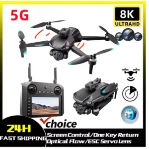 2025 New M33 RC Drone 4K Professinal With Wide Angle Triple HD Camera Foldable RC Helicopter WIFI FPV Height Hold Apron Sell