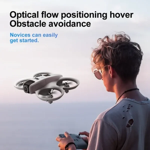 V66 Mini Rc Aerial Drone 8k Professinal Wide Angle Hd Dual Camera Intelligent Obstacle Avoidance Helicopter Drone Toy - Image 3