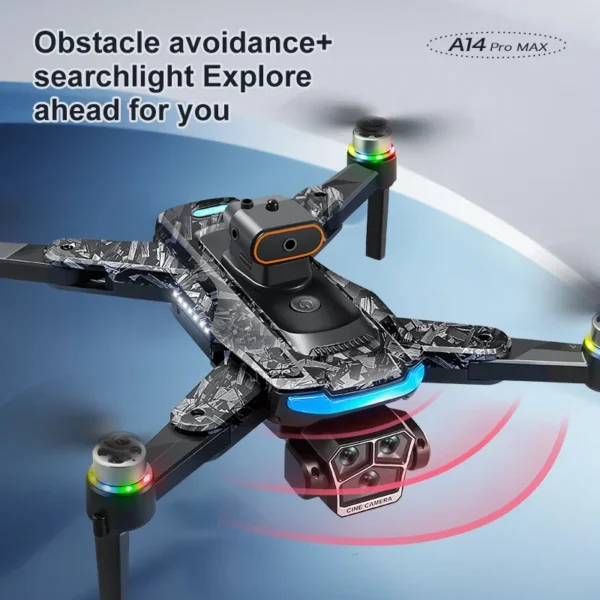 For Xiaomi A14 PRO MAX Drone Remote control with screen 8K 5G GPS Professional HD Aerial Photography Quadcopter Brushless drone - Image 3