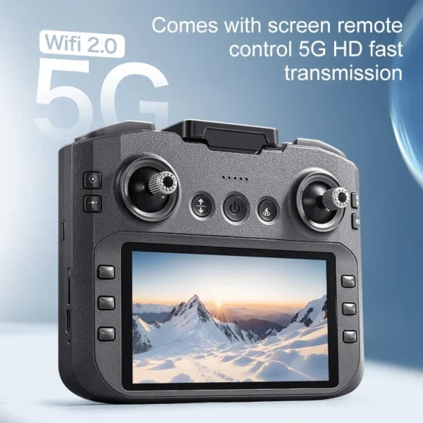 A14 ProMax Drone 8K HD Camera Quadcopter with Screen Remote Control 5G WIFI GPS Aerial Photography Brushless RC Drone For Xiaomi - Image 3