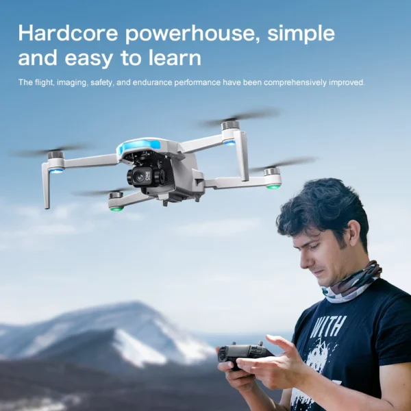 Mini Drone with Screen Professional 5G GPS 8K HD Cameras EIS 4K Aerial 3-Axis Gimbal Anti-shake Brushless Drones S-X1 RC Dron - Image 3
