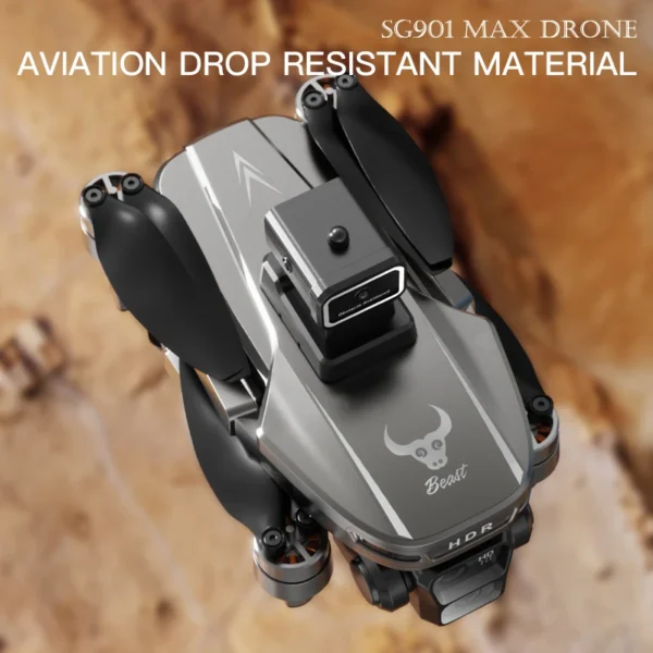 Mini Drone Professional GPS HD Camera Drones 5G WIFI FPV Video 4k UAV 4.5 inch large screen remote control RC Dron SG109 PRO MAX - Image 6