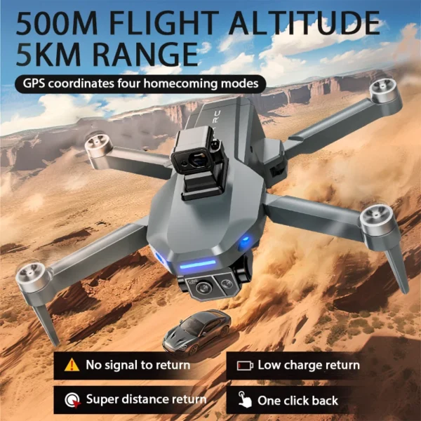 New K30 Mini GPS Drone Profesional 8K HD Camera Fly 25Min Obstacle Avoidance Brushless Foldable Quadcopter Optical Flow RC Dron - Image 3