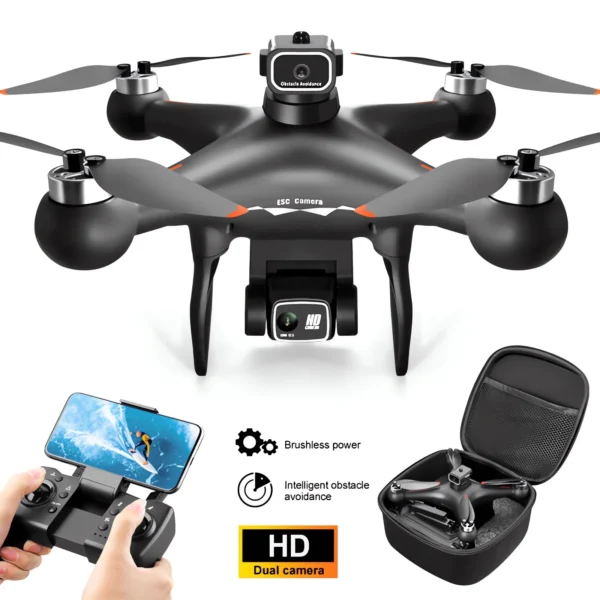 S116 MAX Drone Professional with 3 Batteries 8K Dual Camera Optical Flow Brushless 360° Obstacle Avoidance WIFI FPV RC Dron Toys - Image 4