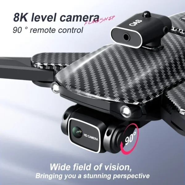 NEW K611 MAX Drone 8K Professional HD Dual Camera Obstacle Avoidance Brushless Motor 4K Foldable Quadcopter RC Dron Toys Battery - Image 3