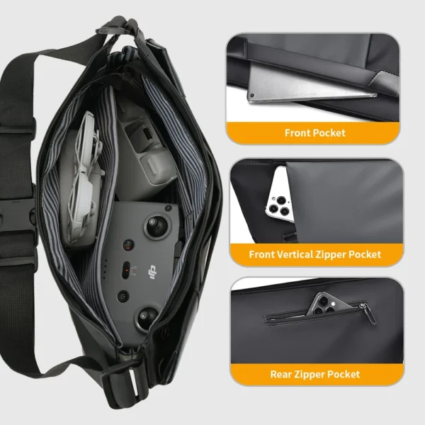 RCSTQ Backpack Storage Bag For DJI NEO Shoulder Bag Body Protection Box Crossbody Carrying Case For DJI Neo Drone Accessories - Image 2