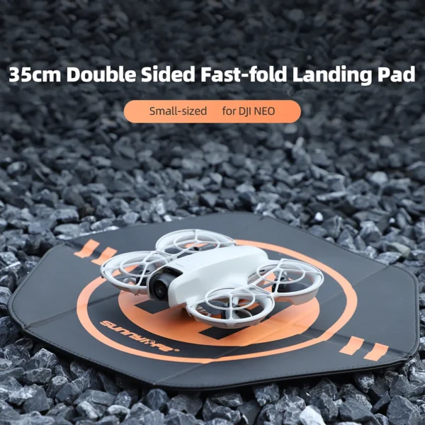 35cm Drone Landing Pad Universal Folding Drone Landing Mat Double Sided Drone Parking Mat for DJI NEO/Mini4Pro Drone Accessories - Image 2
