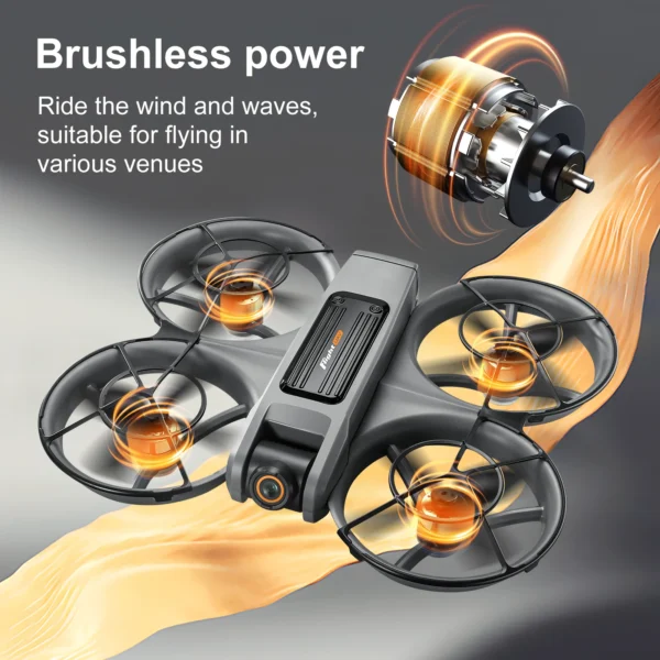 2025 New S156 Drone with Screen Brushless Optical Stream Positioning Quadcopter with Camera FPV Traverser Novice Toy Airplane - Image 6