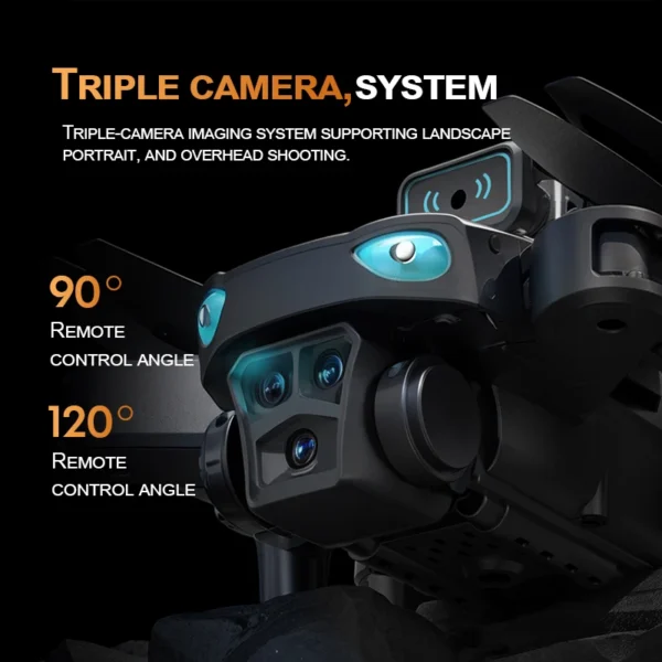 2024 Monster M20 Drone 6K Professional HD Camera No GPS Foldable Quadcopter Obstacle Avoidance Brushless RC Dron Toys Gifts - Image 2